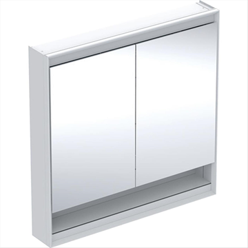 (NY) SPEGELSKÅP GEBERIT ONE 90 N, COMFORTLIGHT 2D NISCH VIT