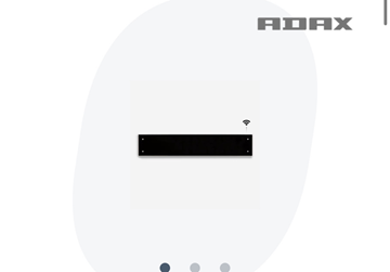 (NY) ELRADIATOR ADAX Clea L10KWT 1000W, 230V, Wi-fi