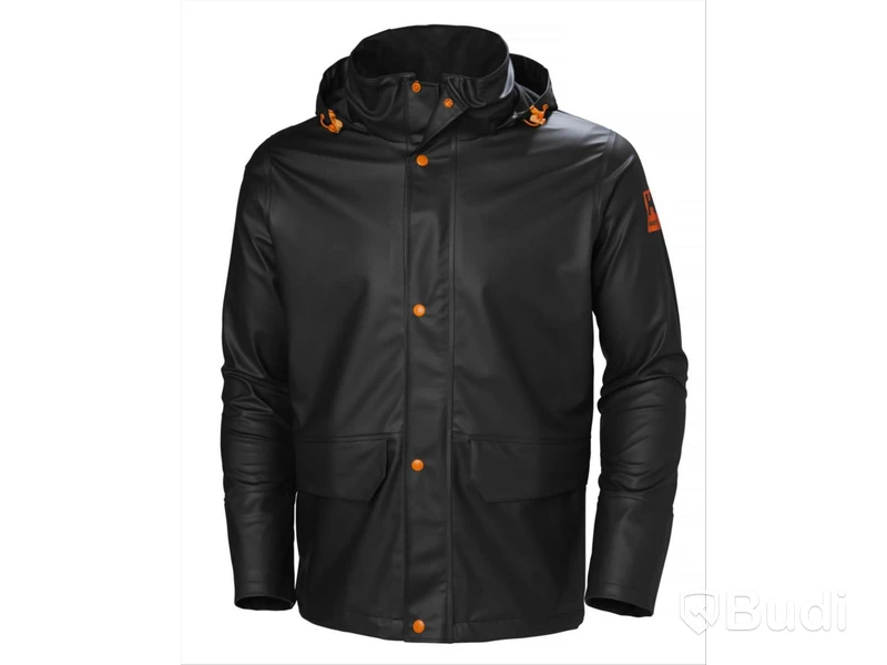 REGNJACKA HH 70282-990 SVART, GALE STL L