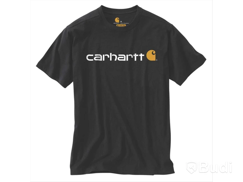 T-SHIRT CARHARTT 103361, LOGO SVART STL XL
