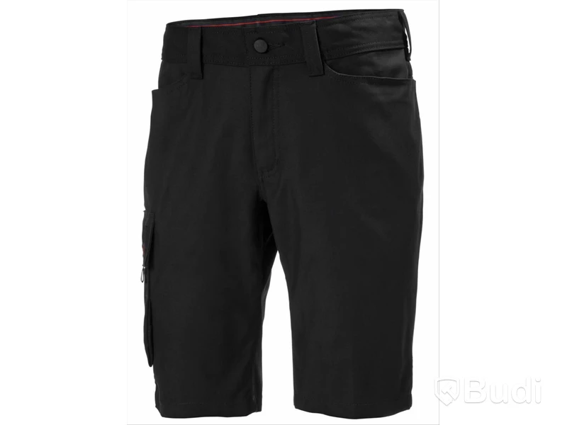 SERVICESHORTS HH 77464-990 SVA, SVART OXFORD  C48,