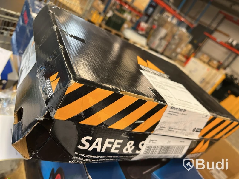SKYDDSSKO MONITOR THREE 100, NINETY S1P SVART STL 40