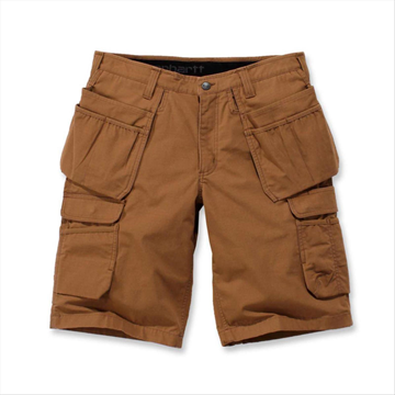 (NY) SHORTS CARHARTT 104201, BRUN HF STL 30