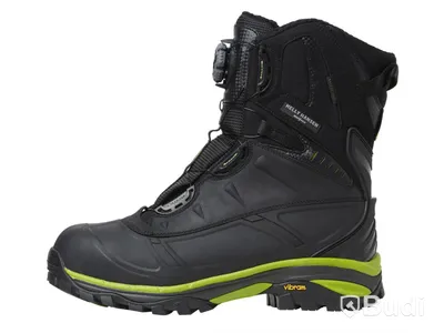 SKYDDSKÄNGA HH 78317 MAGNI, VINTER BOA  SVART\/LIME STL. 43