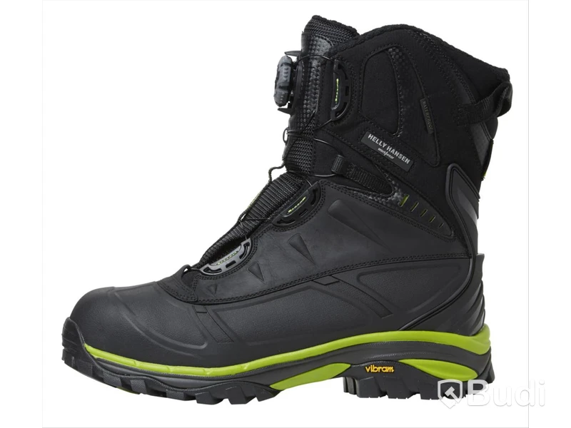 SKYDDSKÄNGA HH 78317 MAGNI, VINTER BOA  SVART\/LIME STL. 43