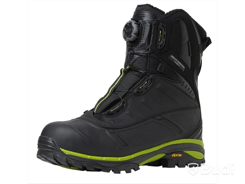 SKYDDSKÄNGA HH 78317 MAGNI, VINTER BOA  SVART\/LIME STL. 43