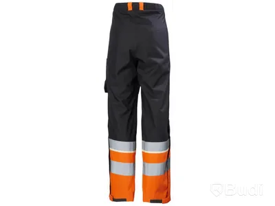SKALBYXA HH 71186-169 UC-ME, SVART/ORAN VARSEL KL1 STL 2XL