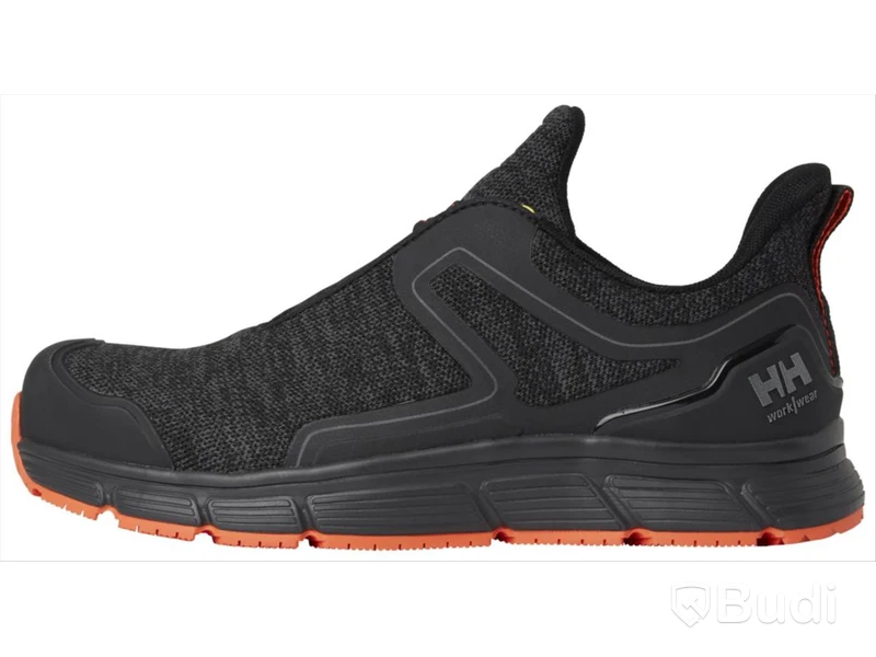 SKYDDSSKO HH 78352 KENSINGTON, S3 SVART\/ORANGE STL. 38
