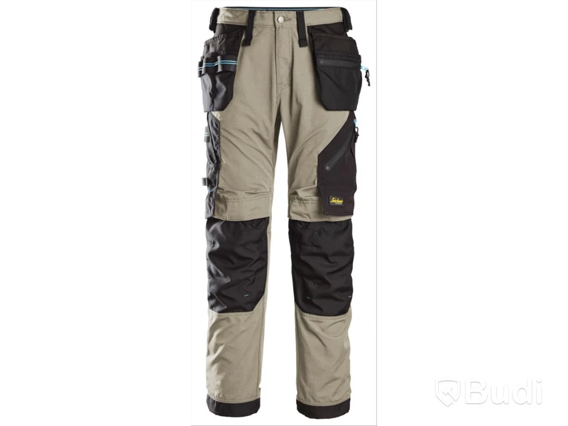 MIDJEBYXA SNICKERS 6210 KHAKI\/, SVART HF LW 37.5, STL. 252