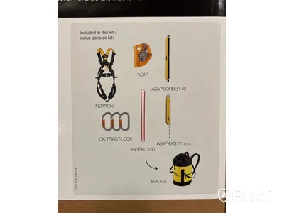 FALLSKYDDSPAKET PETZL TAK KIT, STL. 1