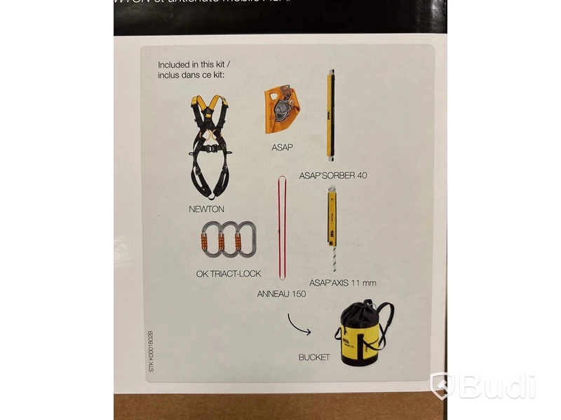 FALLSKYDDSPAKET PETZL TAK KIT, STL. 1