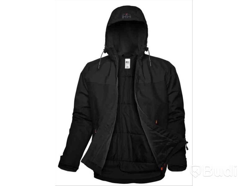 VINTERJACKA HH 73290-990 SVART, OXFORD STL 4XL