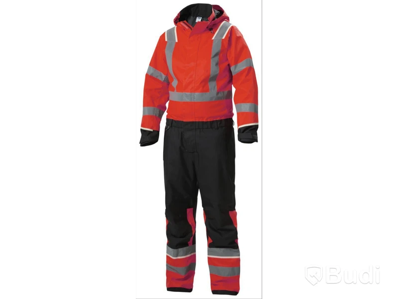 VINTEROVERALL HH 71555-169 UC, ME RÖD\/SV VARSEL KL3 STL XL