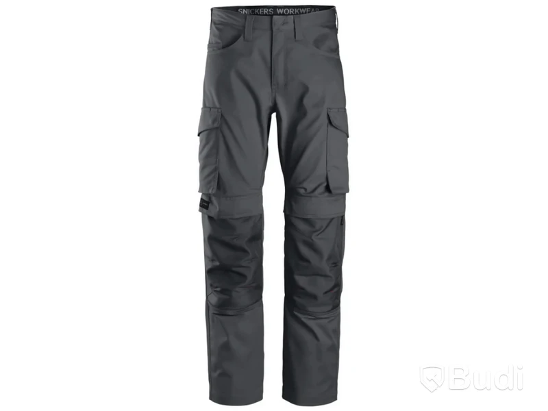 Arbetsbyxa SNICKERS WORKWEAR 6801, stålgrå, knäskyddsficka, stl. 96