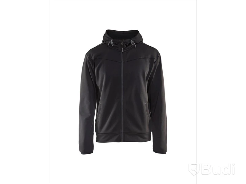 LUVTRÖJA BLÅKLÄDER, 3363-2526 SVART/GRÅ, STL. 4XL