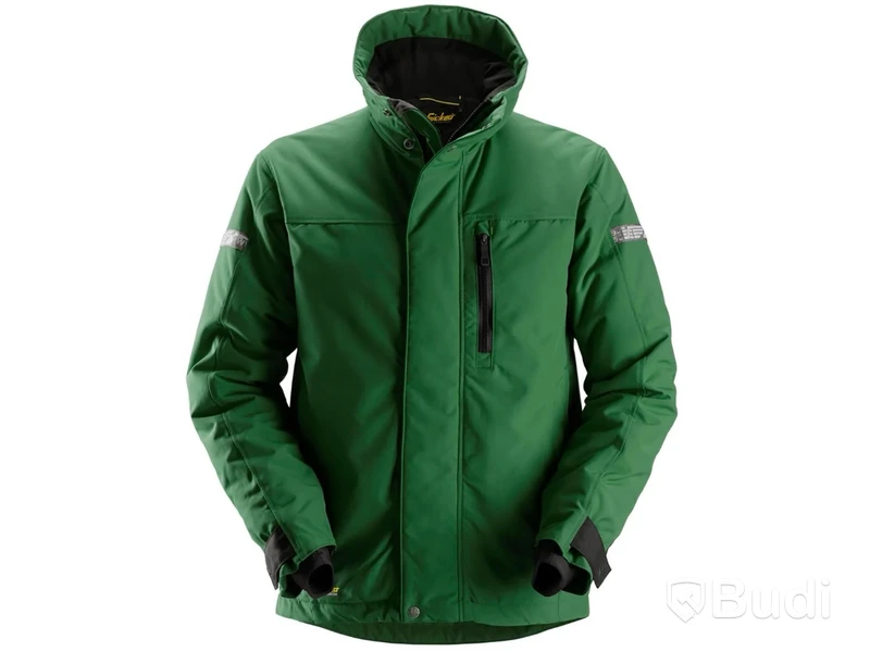 Vinterjacka SNICKERS WORKWEAR, 1100 AllroundWork, grön/svart, stl. XXL