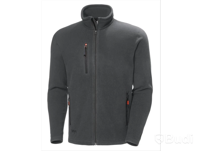 FLEECEJACKA HELLY HANSEN, 72026-970 M-GRÅ, OXFORD, STL. 2XL