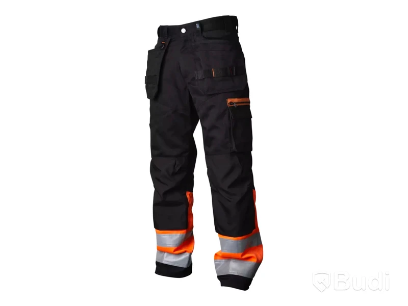 Arbetsbyxor Vidar workwear, V500452, stl. C48, orange/svart