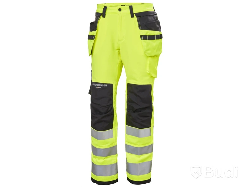 HANTVERKSBYXA DAM HELLY HANSEN, 77498-369 GUL, VARSEL, W LUNA KL2, STL. C38
