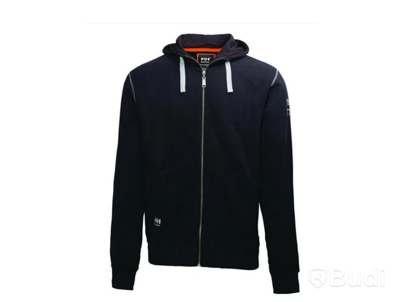 2 st. Hoodie Snickers och Helly Hansen, stl. L, svart och grå