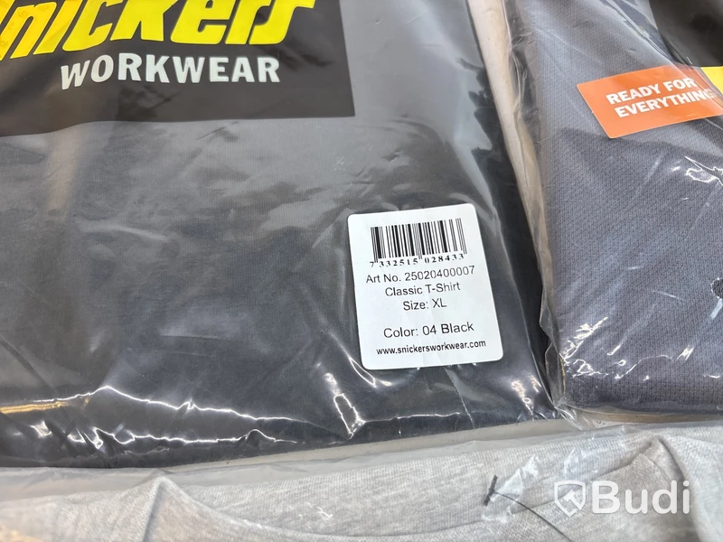 5 st. T-shirts Snickers, olika modeller och storlekar