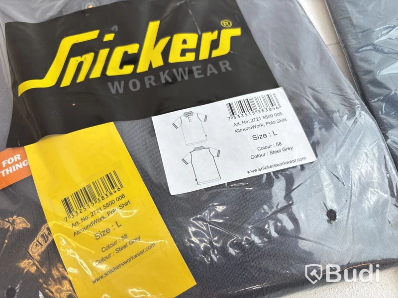 5 st. T-shirts Snickers, olika modeller och storlekar