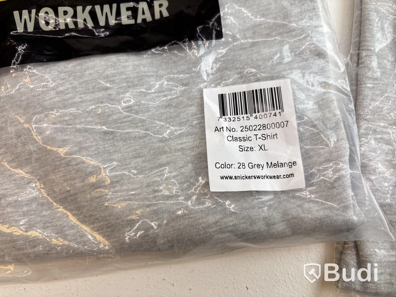 5 st. T-shirts Snickers, olika modeller och storlekar