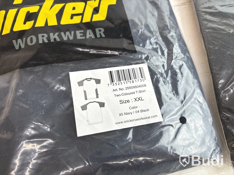 5 st. T-shirts Snickers, olika modeller, stl. XXL