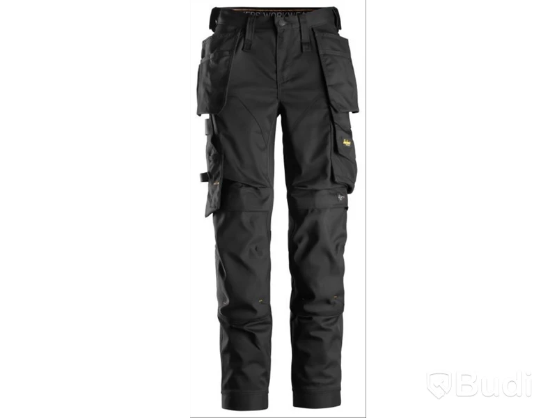 ARBETSBYXA DAM SNICKERS WORKWEAR, 6247 AllroundWork, SVART, STL. 72