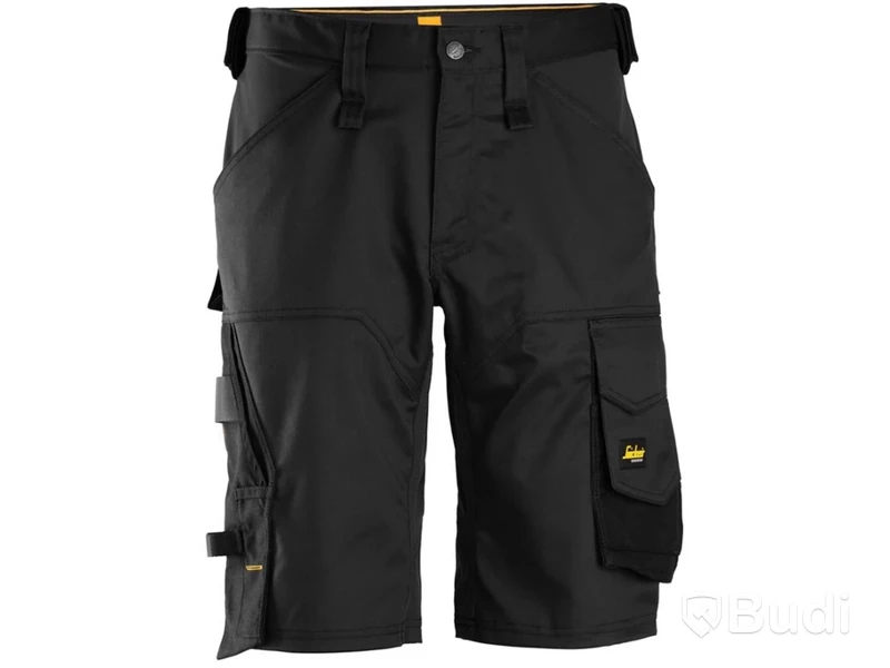 Shorts SNICKERS WORKWEAR, 6153 AllroundWork, svart, stl. 56