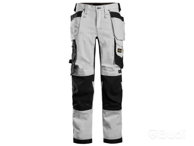 ARBETSBYXA DAM SNICKERS WORKWEAR, 6247 AllroundWork, STL. 36, SVART/VIT