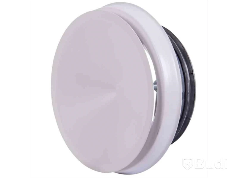 TILLUFTSVENTIL STÅL VIT 125MM, 116776 FLEXIT