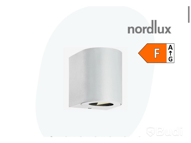 2 st. VÄGGARMATUR NORDLUX CANTO 49701001, 2x6W LED, IP44, 2700K