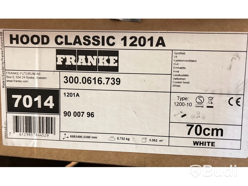 SPISFLÄKT FRANKE, CLASSIC 1201A A