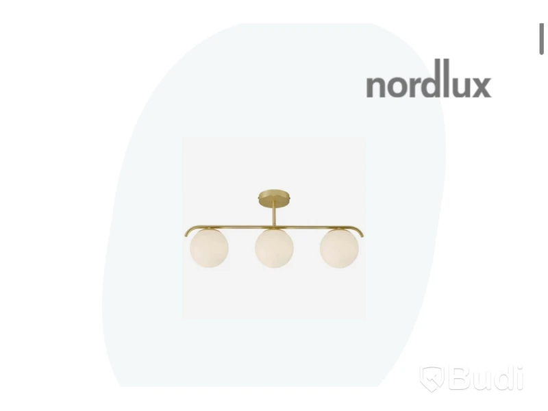 TAKLAMPA NORDLUX GRANT. MÄSSING