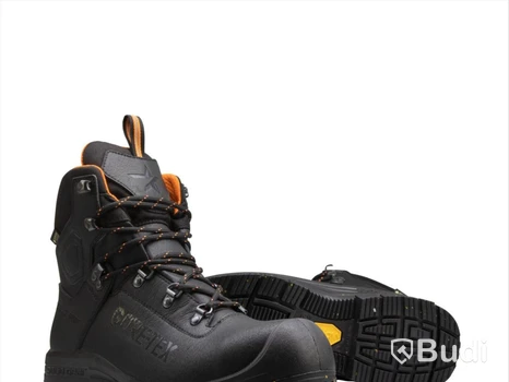 2 st. SKYDDSKÄNGA SOLID GEAR BRAVO 2, GTX EG S7S SVART STL. 44