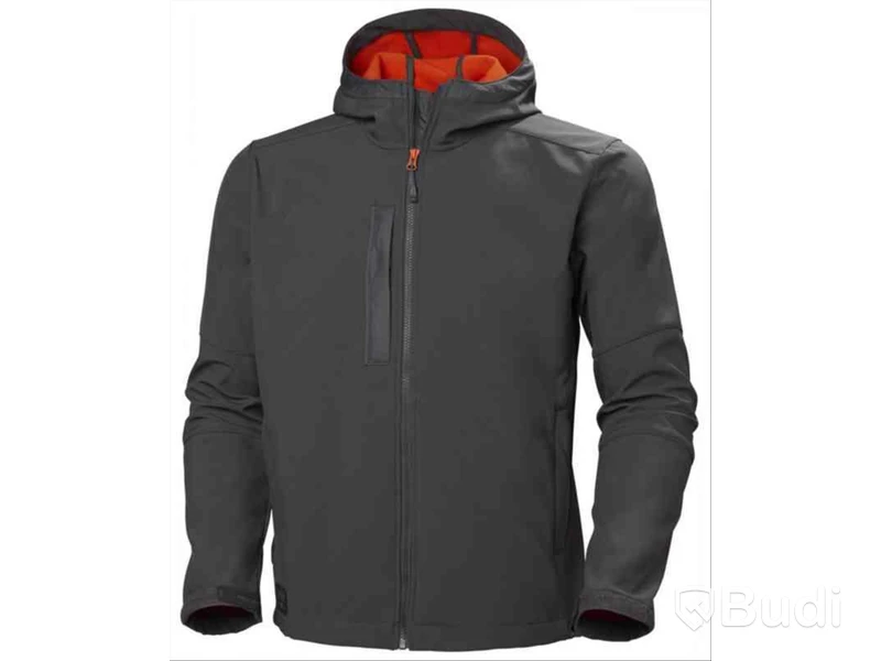 (NEW) SOFTSHELL JACKET HH 74230-970 GR, KENSINGTON SIZE M