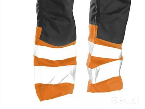 MIDJEBYXA JOBMAN 2513 SVART, \/ORANGE VARSEL KL1 STL. C48