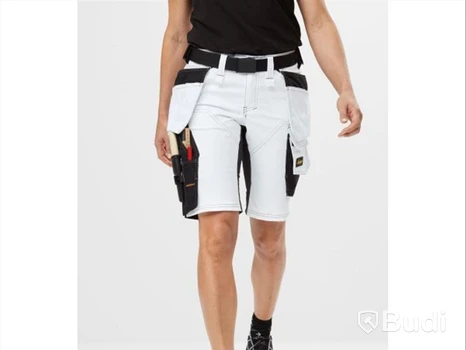 SHORTS DAM 6147 VIT\/SVART STL. 40