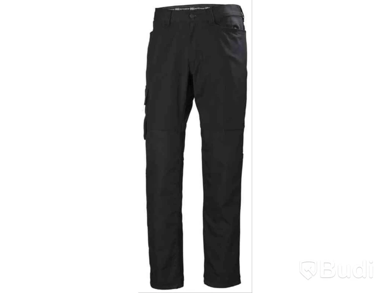 (NEW) HH 77460-990 SERVICE TROUSERS, BLACK, OXFORD, SIZE D108