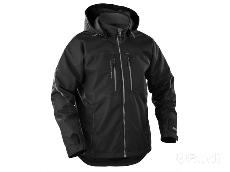 SKALJACKA BLÅKLÄDER 4890-1977 SVART, LÄTTFODRAD STL 6XL