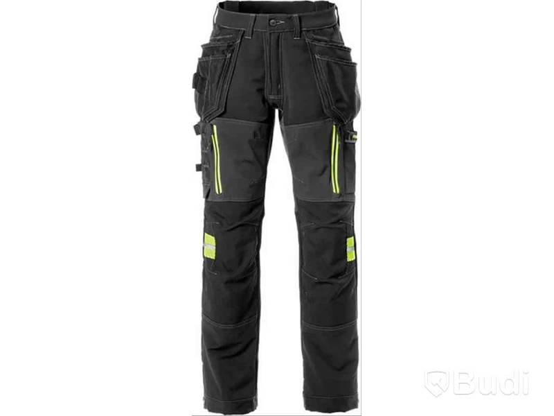 Midjebyxa Fristad 2569STP svart, dam, stretch, stl. 36