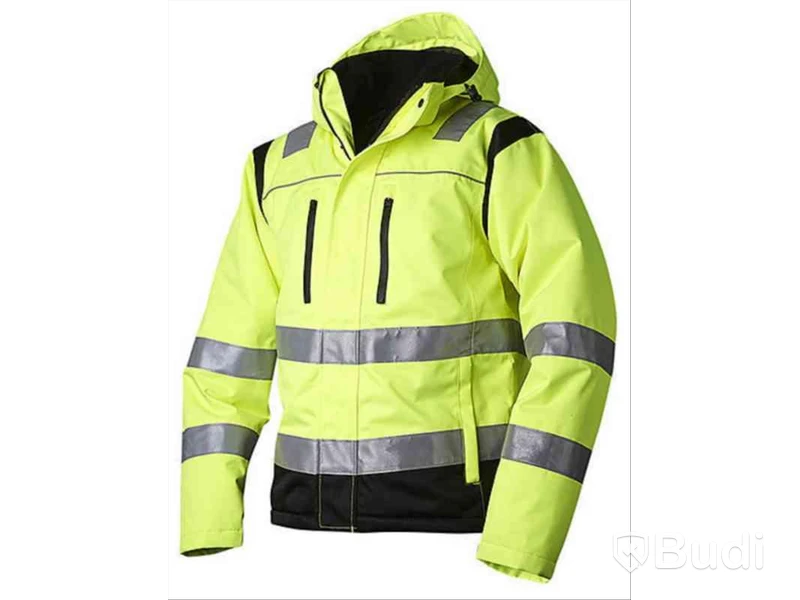 Vinterjacka Topswede V4009, varsel, gul/svart, stl. XS
