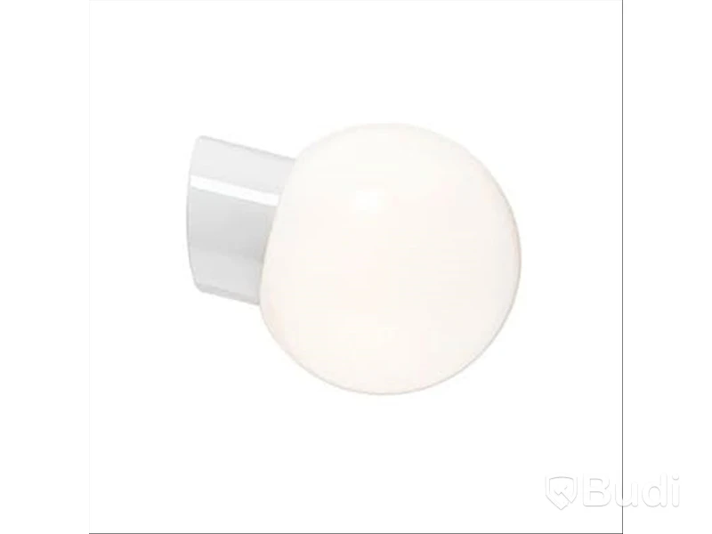VÄGGLAMPA IFÖ ELECTRIC CLASSIC GLOB BLANK SNED IP54 VIT, 180 MM