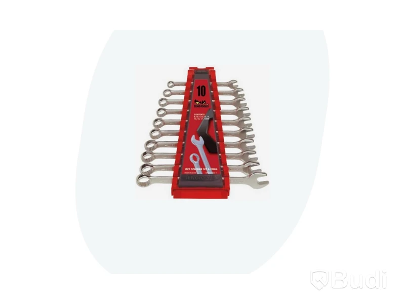 U-RINGNYCKELSATS TENG TOOLS, 6510A 10 DELAR, 8-19 MM