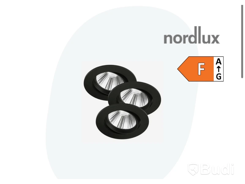 9 ST. DOWNLIGHT LED NORDLUX, FREMONT , FÖR INBYGGNAD, IP23