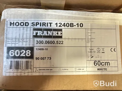 SPISFLÄKT FRANKE, 60CM, SPIRIT ALLIANCE LÄGENHET 1240B-10.