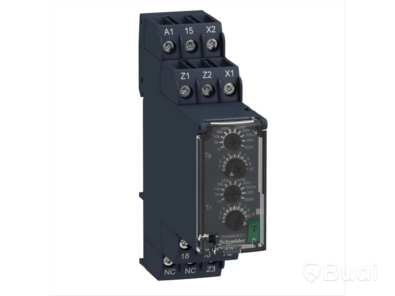 TIDRELÄ SCHNEIDER ELECTRIC, ASSYMETRISK PAUS\/GÅNG, RE22R1MLMR, HARMONY