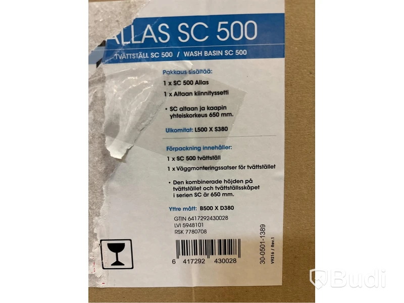 TVÄTTSTÄLL POLARIA, SC 500