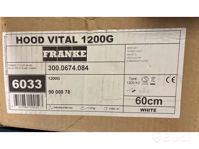 SPISFLÄKT FRANKE, VITAL EC 60 VIT, 1200G